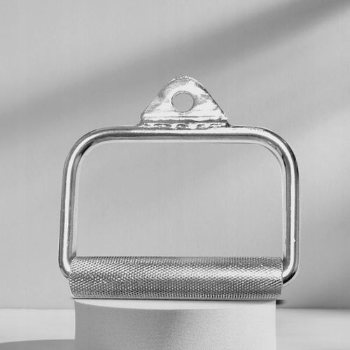 Uchwyt DO WYCIĄGU ćwiczeń atlasu pojedynczy OBROTOWY Stalowy Ryflowany STAL na Arena.pl