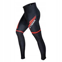 Legginsy Na Rower Męskie Elastyczne Z Ociepleniem Ochraniająca Wkładka XXL