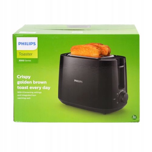 Toster PHILIPS Daily Collection HD2581/90 830W RUSZT 2 kromki 8 na Arena.pl