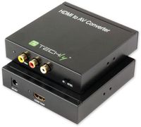 KONWERTER ADAPTER HDMI NA RCA COMPOSITE VIDEO + AUDIO L/R