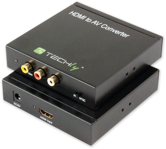 KONWERTER ADAPTER HDMI NA RCA COMPOSITE VIDEO + AUDIO L/R zdjęcie 1