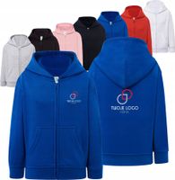 BLUZA dziecięca unisex z kapturem HAFT LOGO NAPIS GRAFIKA reklamowa 5 szt