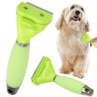 TRYMER DLA ZWIERZĄT PSA KOTA KONIA DO SIERŚCI STAL NIERDZEWNA SZCZOTKA