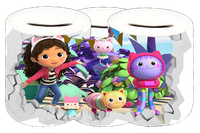 Skarbonka Ceramiczna Koci Domek Gabi