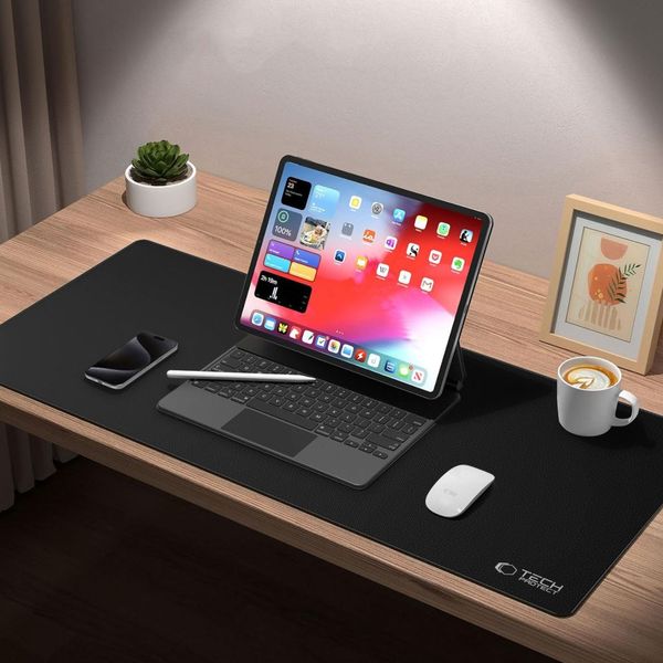 tech-protect a100 mouse pad 100 x 50cm black zdjęcie 9