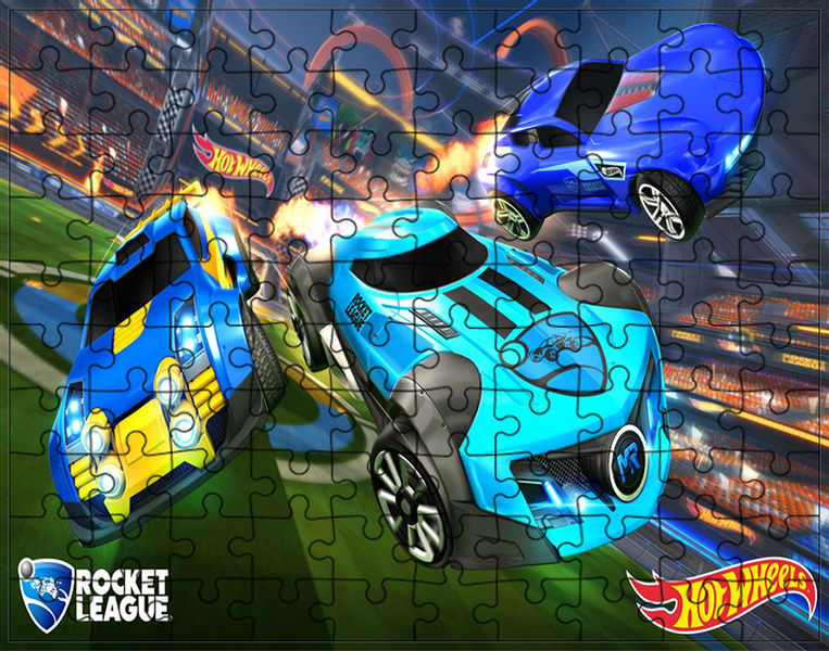 Puzzle Hot Wheels zdjęcie 1