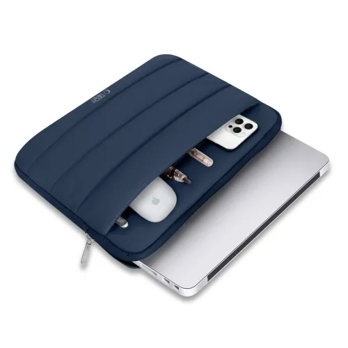 torba tech-protett fluffy na laptopa 13-14 - granatowa na Arena.pl