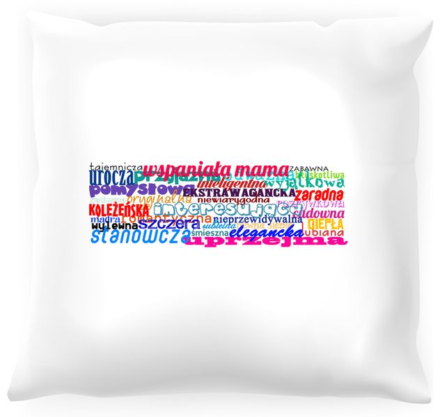 Poduszka Wspaniała mama zdjęcie 1