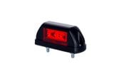 Lampa LED obrysowa biało-czerwona 12V/24V (LD703)