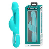 Pretty Love - Kampas Green, 7 Vibration Functions 4 Licking Settings