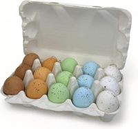 MIJOMA Dekoracyjne Jajka Wielkanocne do Zawieszenia, 15 sztuk