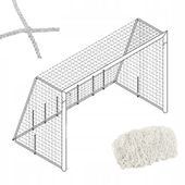 Siatka do bramki 3x2m piłka nożna wytrzymała odporna na pogodę łatwy