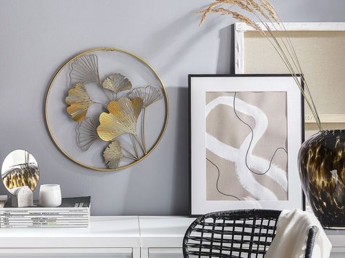 Dekoracja ścienna złota BISMUTH na Arena.pl