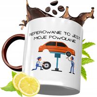 Kubek Bordowy Dla Mechanika Na Urodziny Prezent Z Nadrukiem Ze Zdjęciem