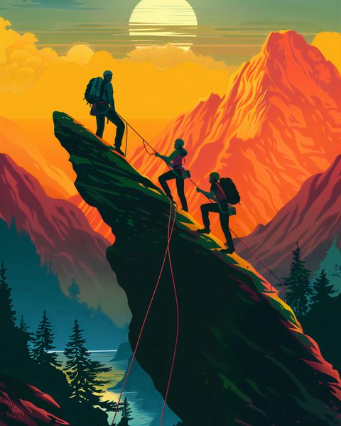 Plakat 40x50cm U Szczytu zdjęcie 1