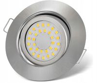 Reflektor LED wpuszczany cloksh 6W IP44 regulowane. do łazienki