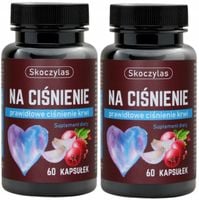 SKOCZYLAS Na ciśnienie ARONIA POTAS CZOSNEK GŁÓG 2x60 kapsułek