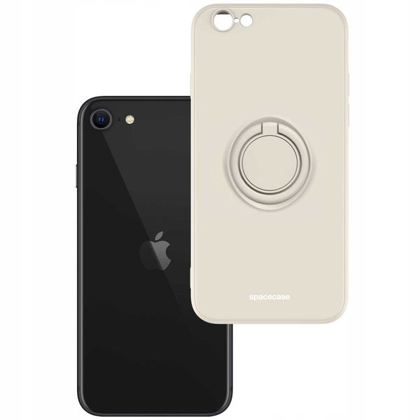 Spacecase Silicone Ring Iphone 7/8/Se Bone zdjęcie 2