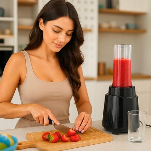 BLENDER KIELICHOWY MIKSER DO SMOOTHIE KOKTAJLI KRUSZY LÓD 2 BIDONY na Arena.pl