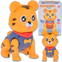 INTERAKTYWNA ZABAWKA DLA DZIECI TAŃCZĄCY MUZYCZNY TYGRYS ŚWIECI GRA TAŃCZY