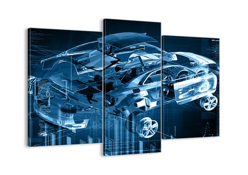 Obraz Na Płótnie - Samochód Prototyp - 130X100 Cm - Cb130X100-2615 na Arena.pl