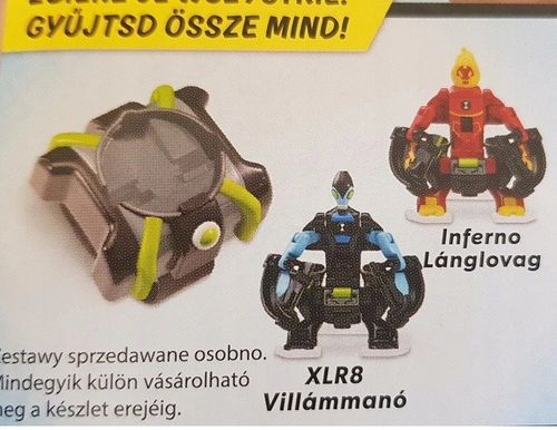 BEN 10 OMNITRIX TRANSFORM + 2 FIGURKI ZEGAREK EPEE na Arena.pl