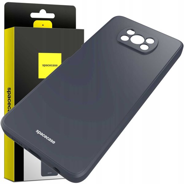 Spacecase Silicone Case Poco X3 Pro/Nfc Black zdjęcie 10