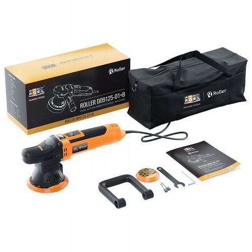 ADBL ROLLER MASZYNA POLERSKA 9MM D09125-01 + PASTA POLERSKA, 3 PADY, TORBA na Arena.pl