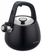Czajnik stalowy 2.5L gaz indukcja Czarny Matowy KLAUSBERG KB-7774