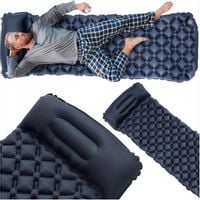 MATERAC DMUCHANY TURYSTYCZNY MATA Z PODUSZKĄ Lekki Kempingowy pod Namiot