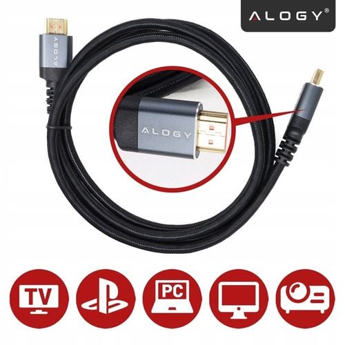 Kabel HDMI 2.1 PREMIUM 3m High Speed 10K 8K/60HZ 4K/120HZ na Arena.pl