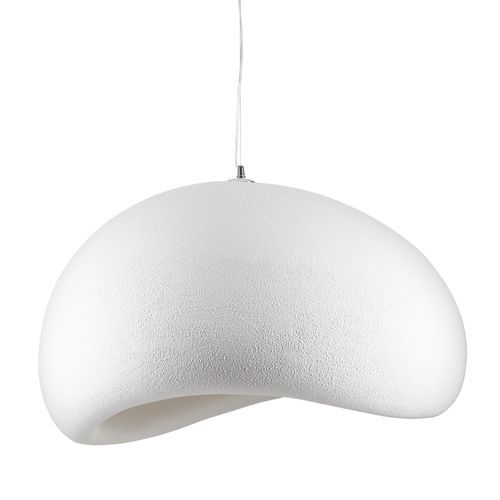 Lampa wisząca STONE biała 40 cm na Arena.pl