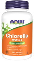 NOW FOODS Chlorella 1000 mg (120 tabl.)