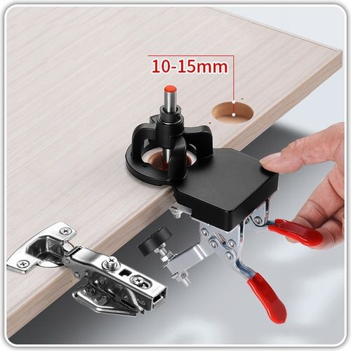 SZABLON DO WIERCENIA OTWORÓW POD ZAWIAS FREZ DO PUSZEK ZNACZNIK na Arena.pl