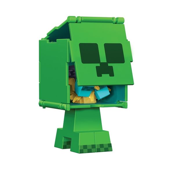 Figurka MATTEL Minecraft Creeper z transformacją 2w1 HTL46 zdjęcie 5