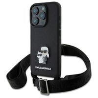 Etui Karl Lagerfeld do iPhone 16 Pro, Czarny