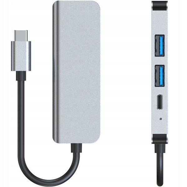 Adapter Hub -laptop, Tech-Protect USB-A/USB-C/HDMI zdjęcie 1