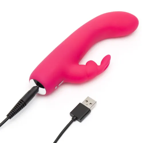 happy rabbit mini pink - kompaktowy model z 12 trybami pracy usb na Arena.pl