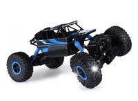 Samochód Auto CRAWLER 2.4 GHz 4x4 ZDALNIE STEROWANY Niebieski 4WD RC