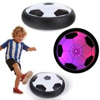 Latająca Piłka Nożna Świecąca CymberGaj Hoverball  Poduszkowiec dla Dzieci - Czarny