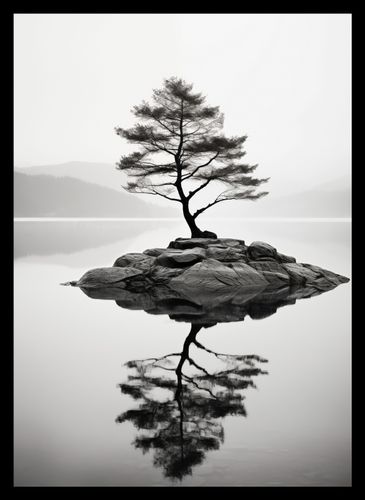 Plakat 25x35cm Samotne Drzewo na Arena.pl