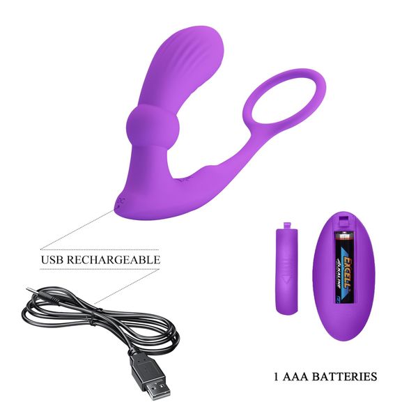 Pretty Love - Warren Purple, Wireless Remote Control 12 Pulse Wave Setting zdjęcie 8