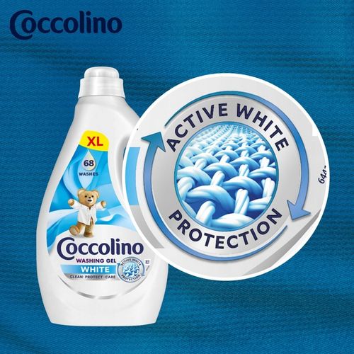 Żel do prania Coccolino Care White 2,72l (68prań) na Arena.pl