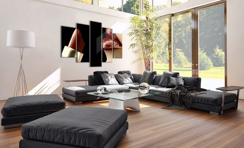 Obraz Na Płótnie - Kobieta Usta  - 150X100 Cm - Ea150X100-0414 na Arena.pl