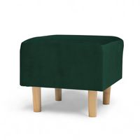 Zielony Podnóżek do fotela Pufa Stołek