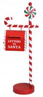 SKRZYNKA NA LISTY METALOWA "LETTERS TO SANTA"