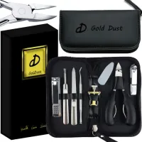 OBCINACZ DO PAZNOKCI WRASTAJĄCYCH 8W1 ZESTAW CĄŻKI NOŻYCZKI OBCINACZKI STAL