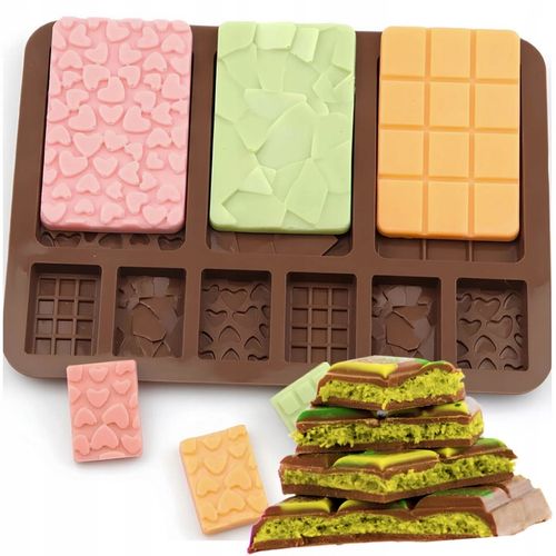 FORMA FOREMKA SILIKONOWA DO CZEKOLADY LODU ŻELEK PRALIN GALARETKI DUBAJ na Arena.pl