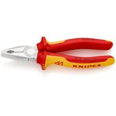 KOMBINERKI 180mm IZOLOWANE 1000V CHROM KNIPEX