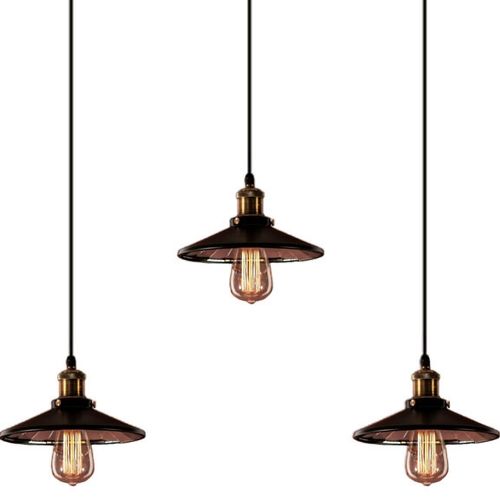 Lampa wisząca Eindhoven Loft 3 CL D2 na Arena.pl